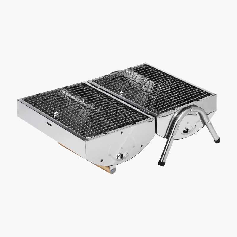 Camping grill stainless Biltema.fi